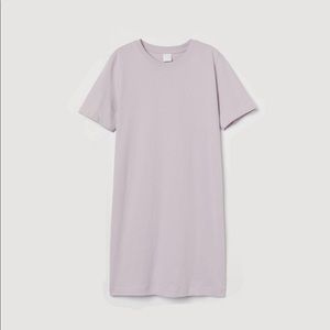H&M Lavender T-Shirt Dress